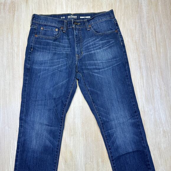 Urban Pipeline Blue Dark Wash Cotton Blend Casual Slim Denim Jeans Men's 32/30 - Picture 2 of 14